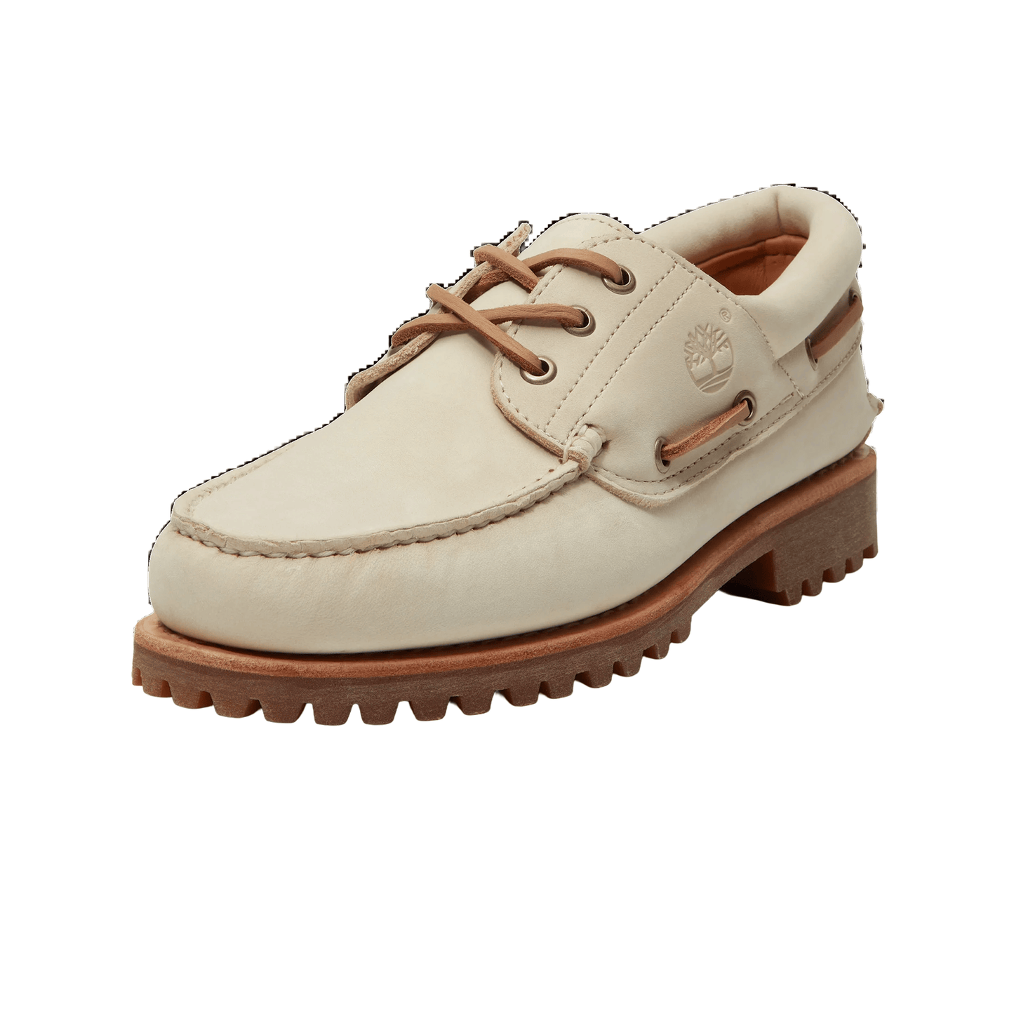 Timberland 3 Eye Lug Boat Shoe 'Light Beige Nubuck' - Kick Game