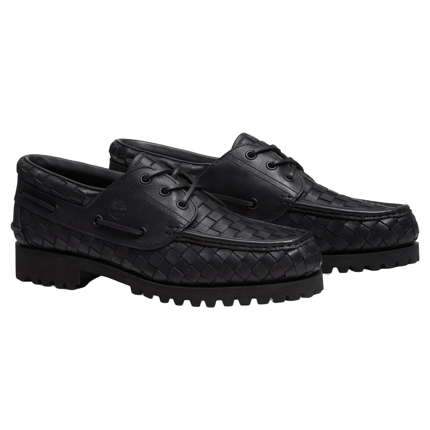Timberland 3-Eye Lug Woven Pack 'Black Full Grain' - Kick Game