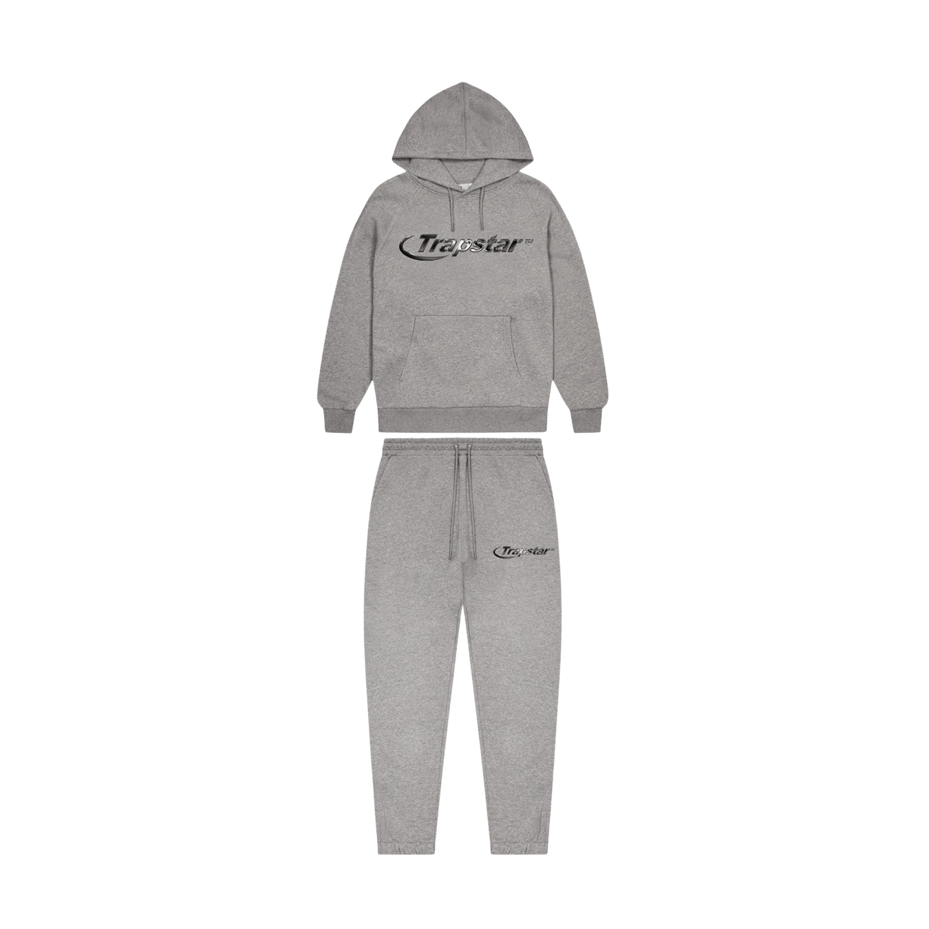 Trapstar Hyperdrive Monochrome Tracksuit 'Grey' - Kick Game