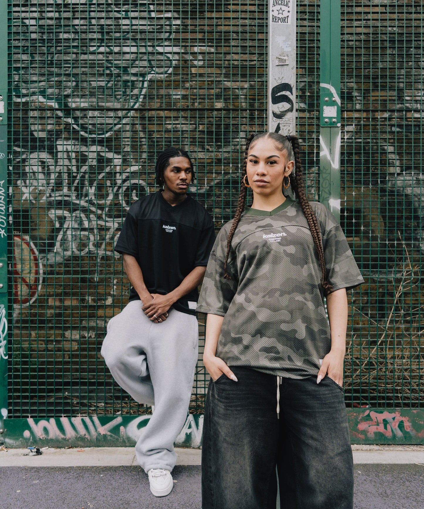 KAIZEN MARKET CAMO MESH JERSEY - Kick Game
