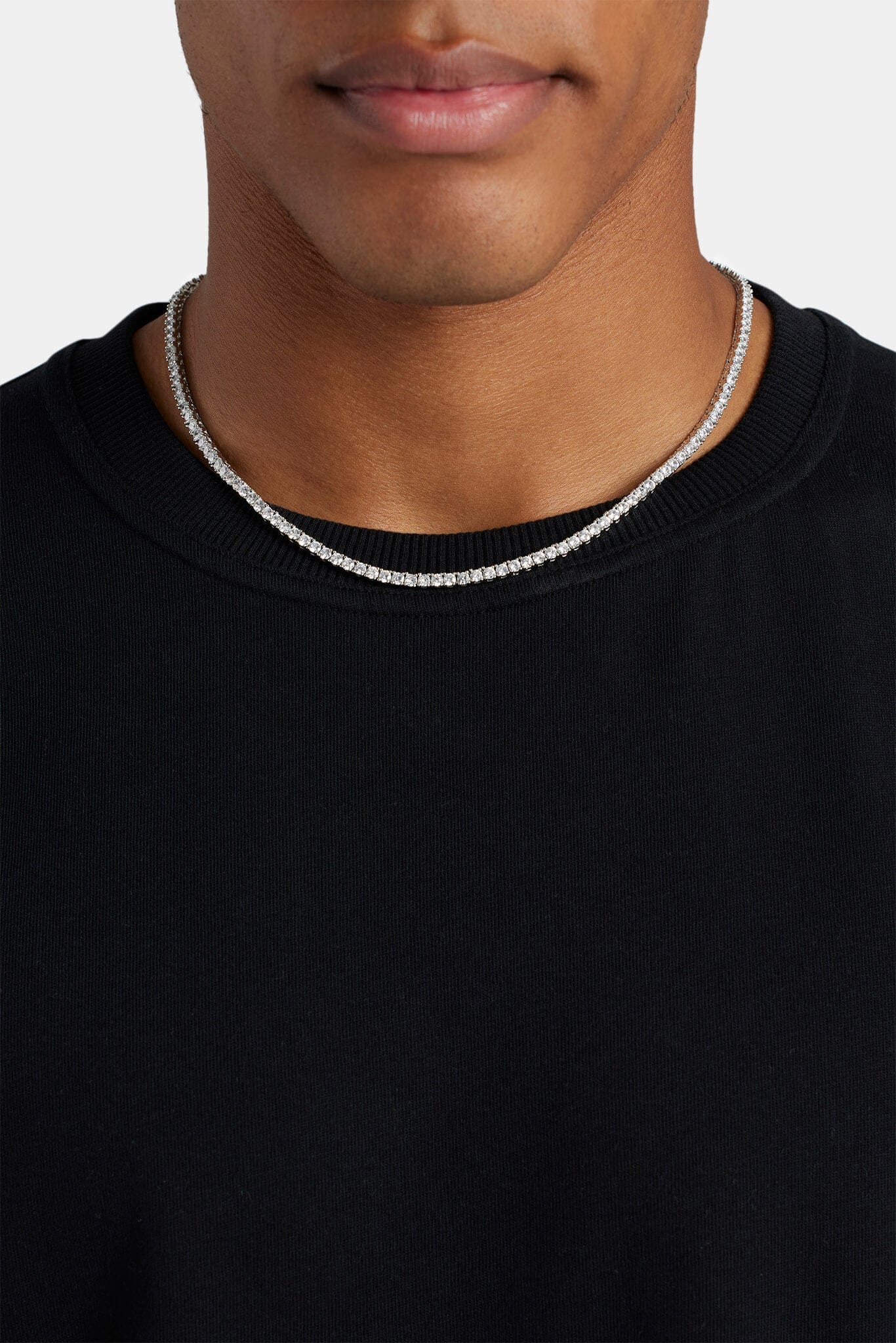 Tennis Chain - 3mm - White - Kick Game
