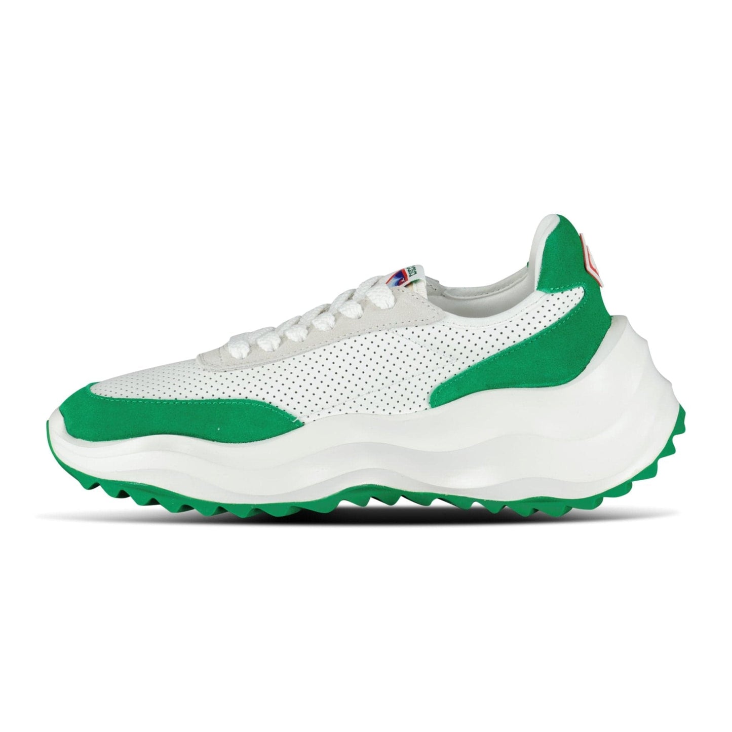 Casablanca Atlantis Chunky Sneakers White & Green - Kick Game