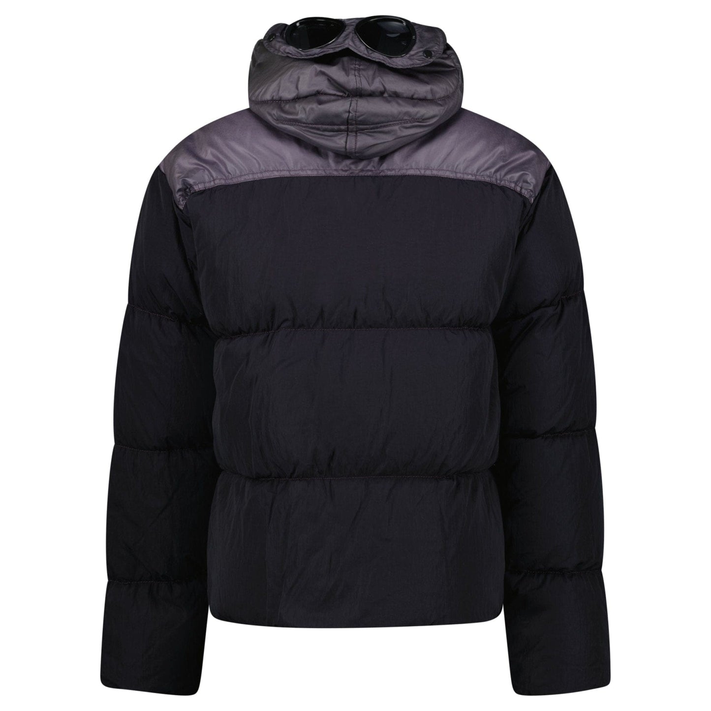 CP Company Eco Chrome R Mixed Goggle Down Jacket Nightshade - Kick Game