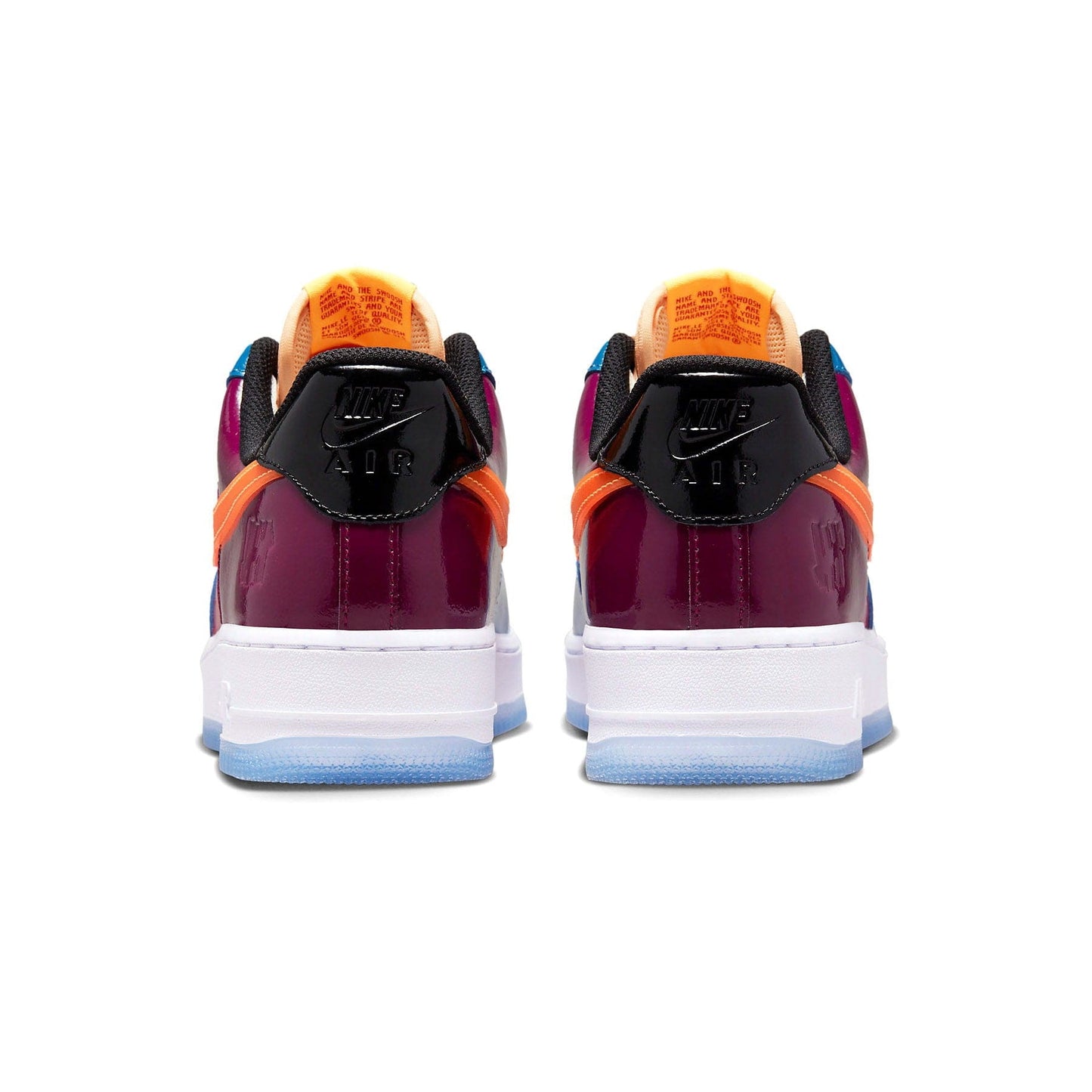 Undefeated x Nike Air Force 1 Low 'Total Orange' - Kick Game