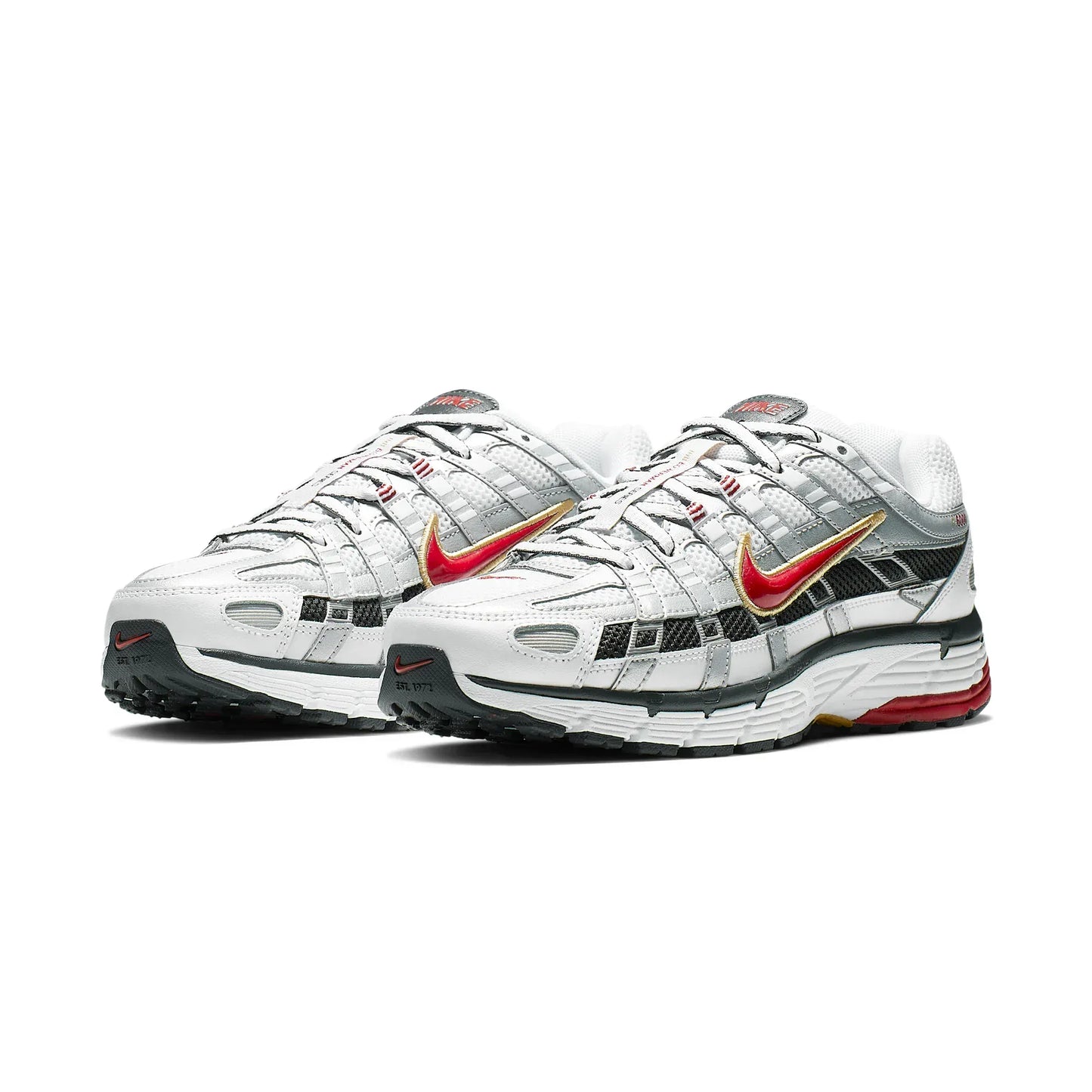 Nike P-6000 White Gold Red W - Kick Game