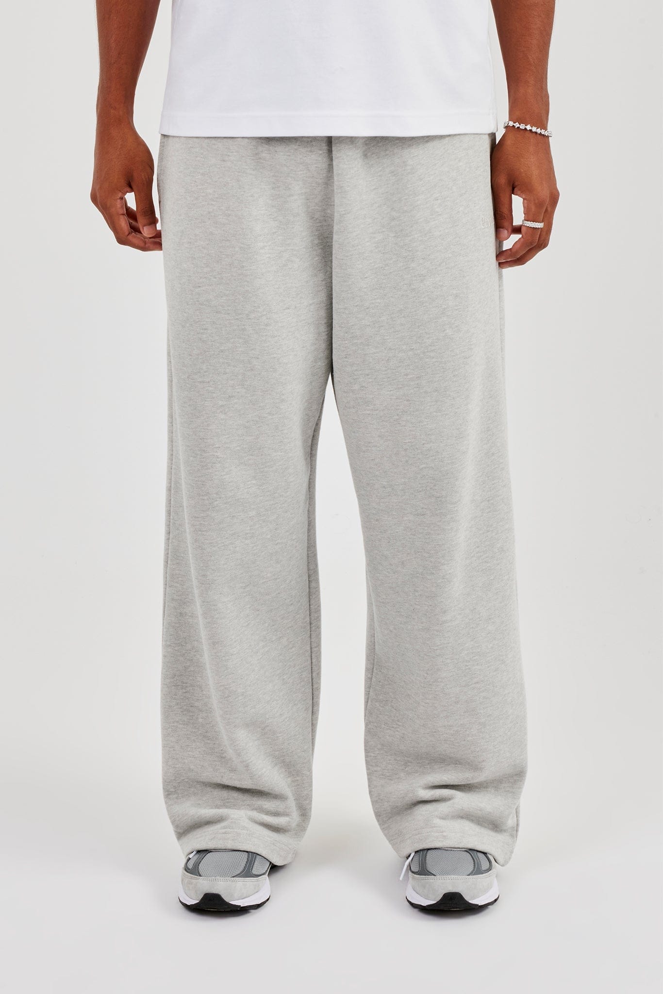 Baggy Fit Jogger - Grey Marl - Kick Game