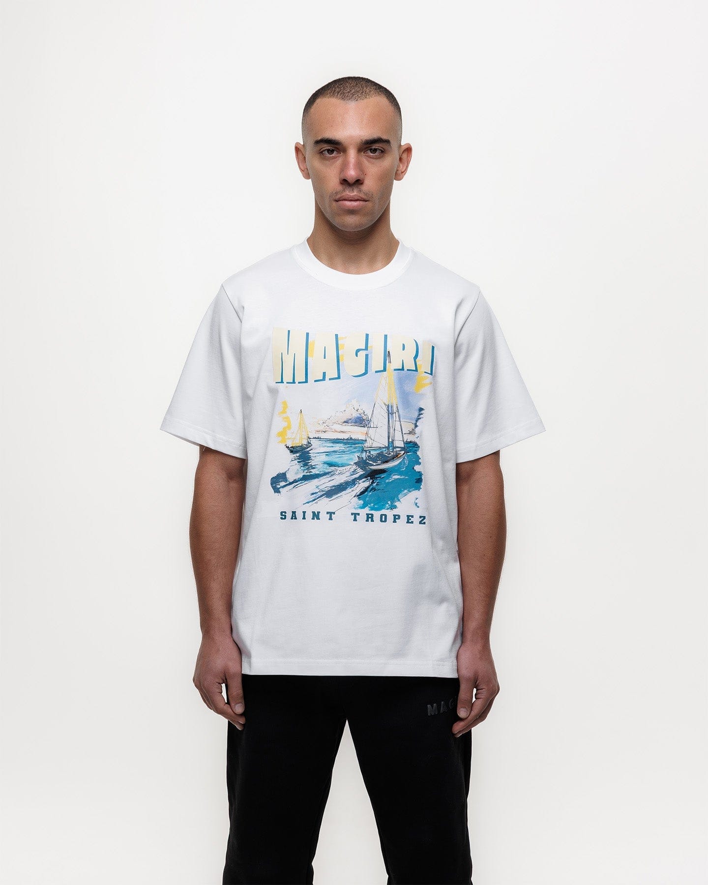 Magiri Voyage Printed T-Shirt 'White' - Kick Game