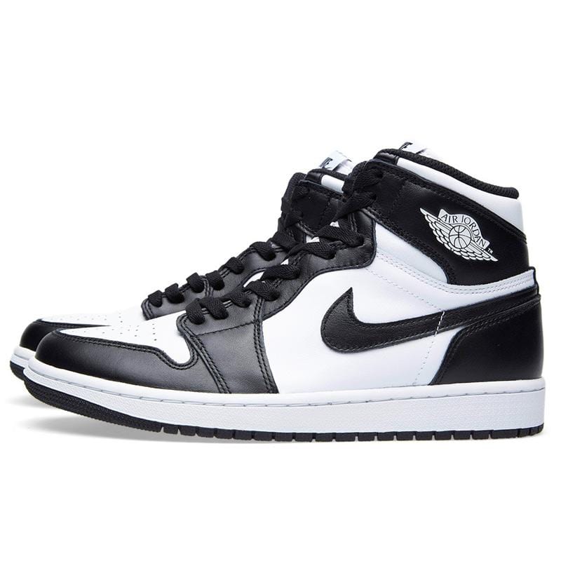 Nike air jordan 1 high black and white 2025