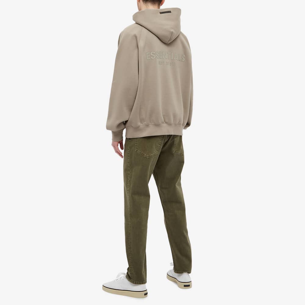 FEAR OF GOD ESSENTIALS Pull-Over Hoodie (SS21) Moss/Goat - Kick Game