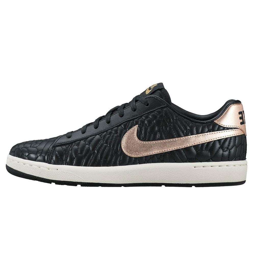 Nike Wmns Tennis Classic Ultra Black Metallic Rose Gold Kick Game