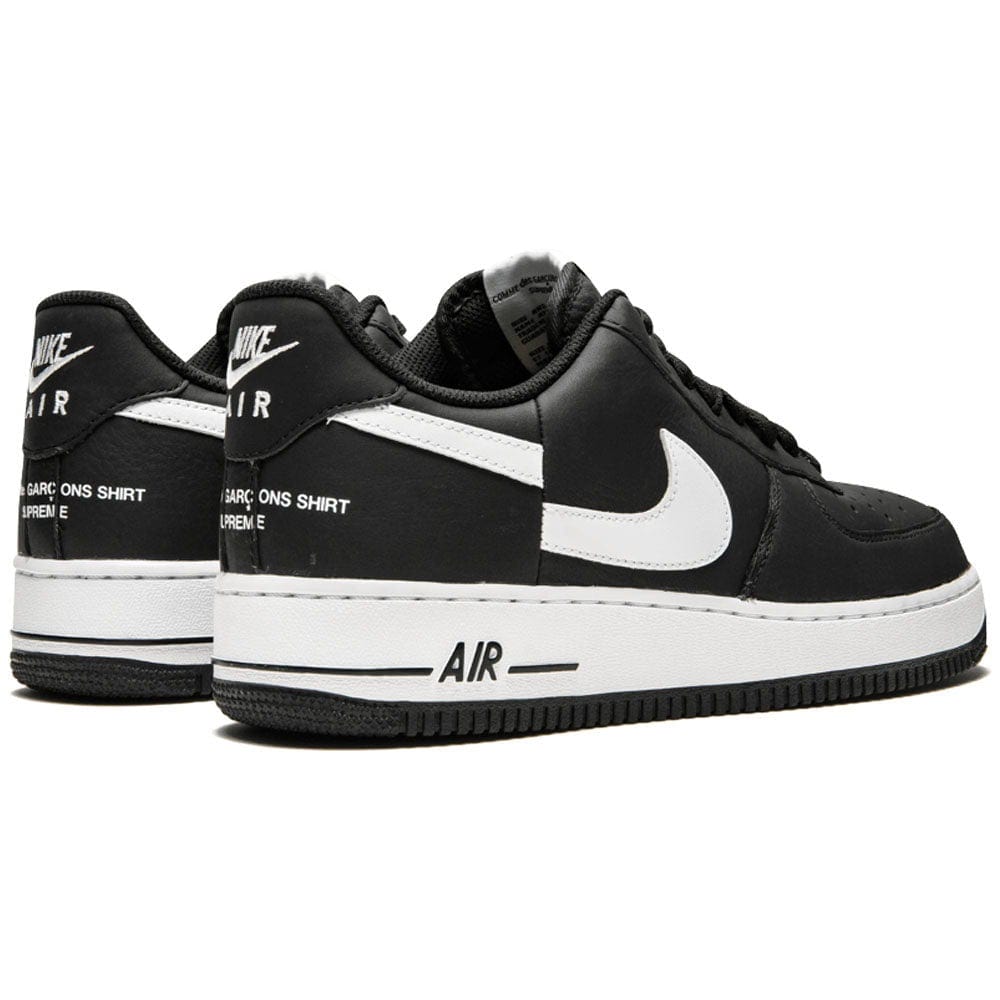 Supreme x Comme des Garçons SHIRT x Air Force 1 Low 'Black' - Kick Game