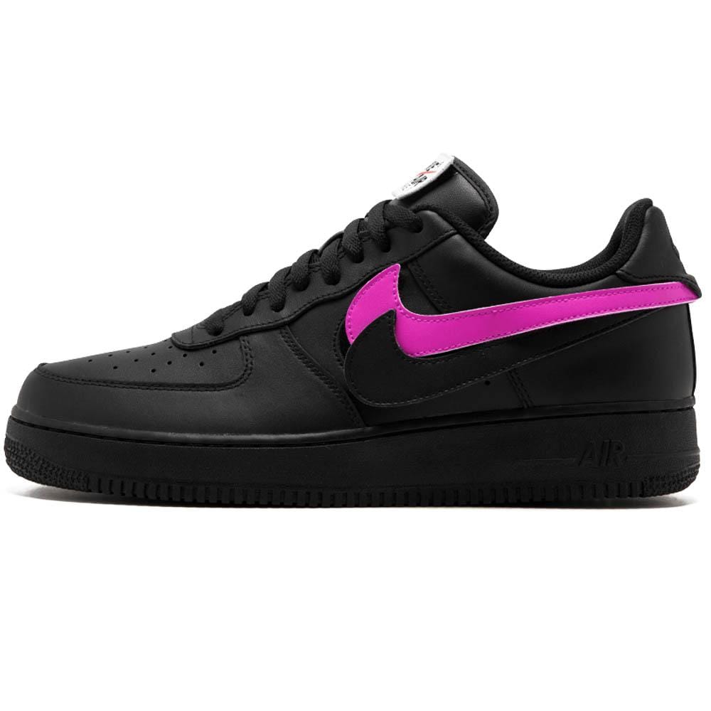Nike air force 1 velcro swoosh pack black Outlet