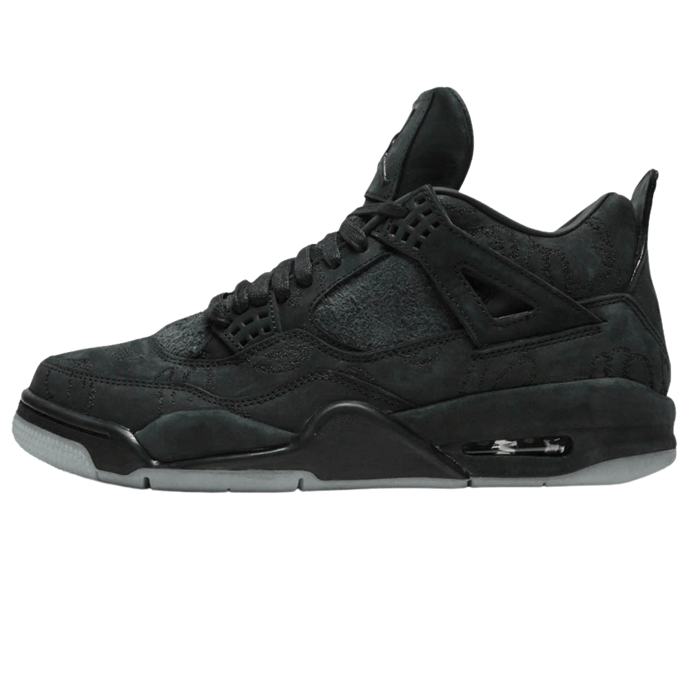 Jordan 4 x kaws black hotsell
