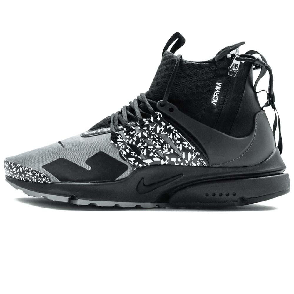 ACRONYM x Nike Air Presto Mid Grey Black - Kick Game