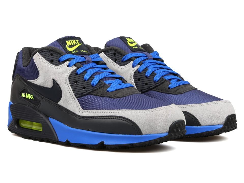 Nike Air Max 90 Winter PRM "Blue Recall-Dark Obsidian-Flat Silver" - Kick Game