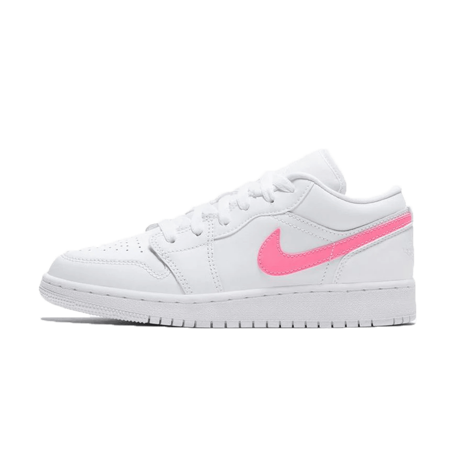 Air Jordan 1 Low GS 'White Neon' - Kick Game