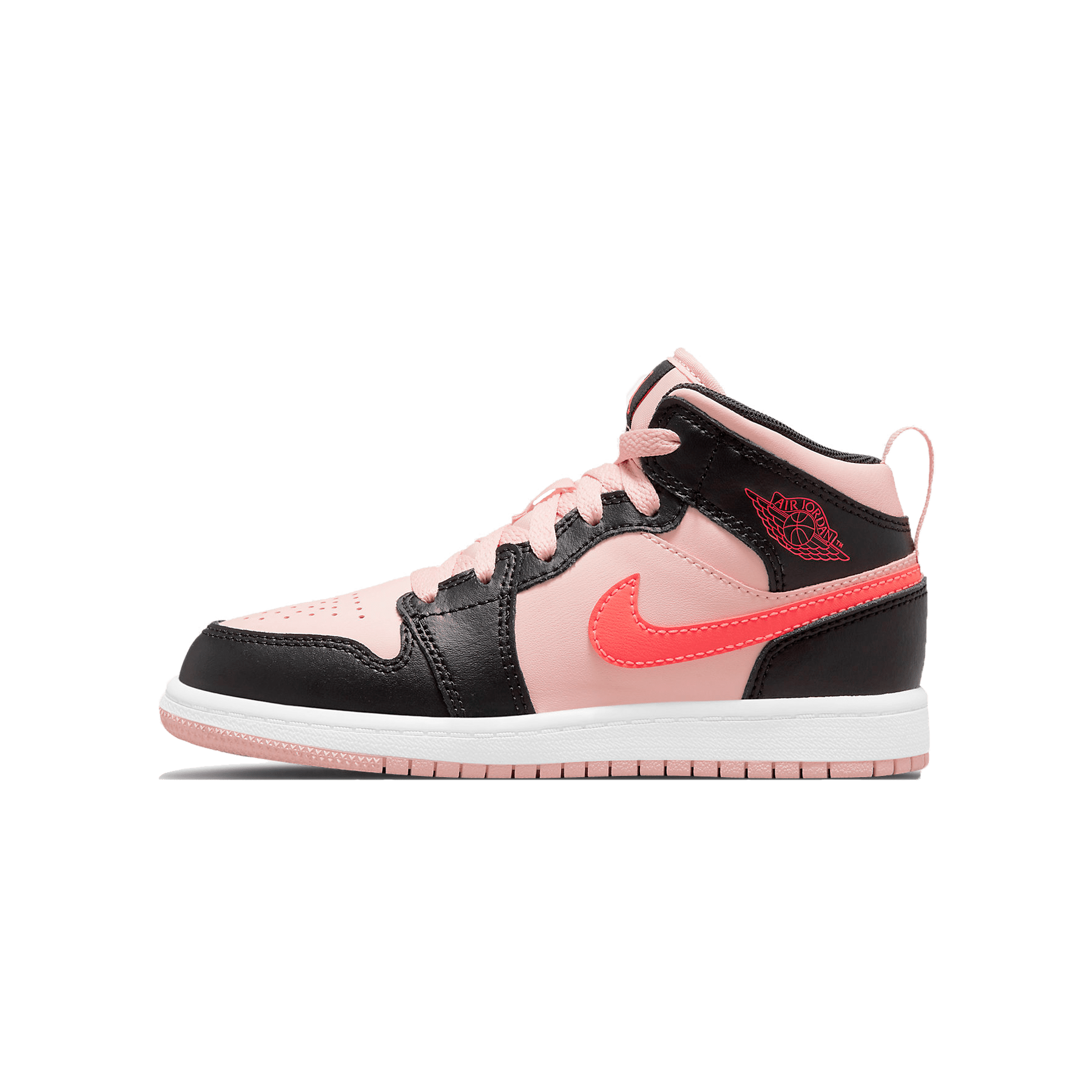 Nike jordan top 1 black pink