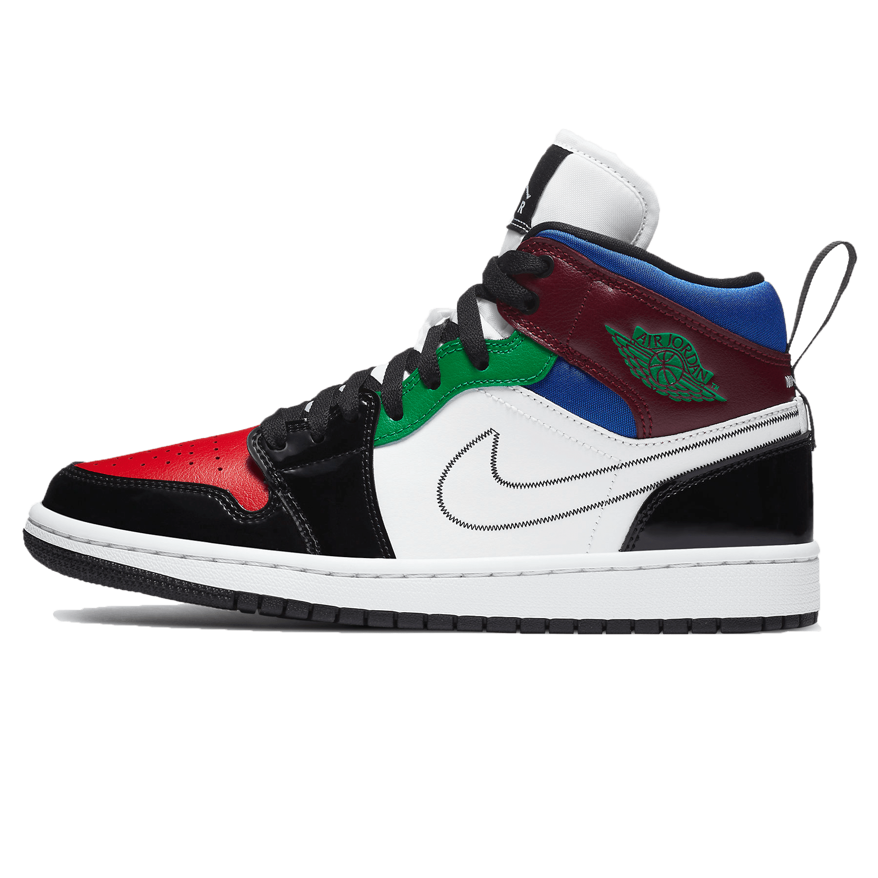 Jordan 1 multicolor womens deals