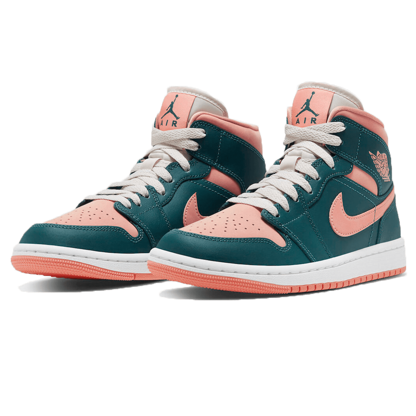 Air Jordan 1 Mid Wmns 'Dark Teal Green' - Kick Game