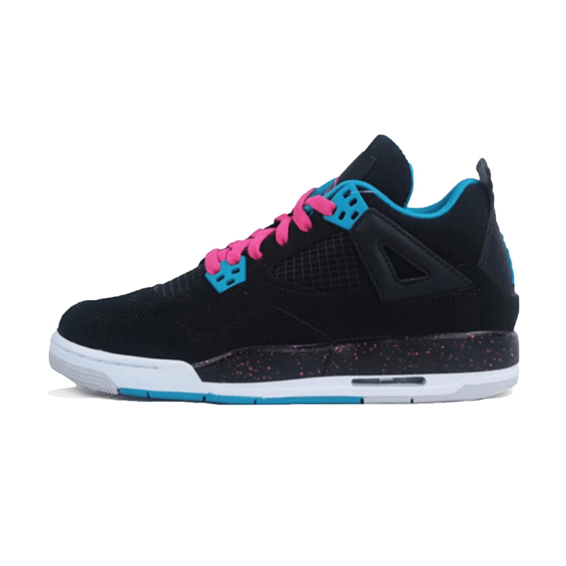 Air Jordan 4 Retro GS 'Black Vivid Pink' — Kick Game