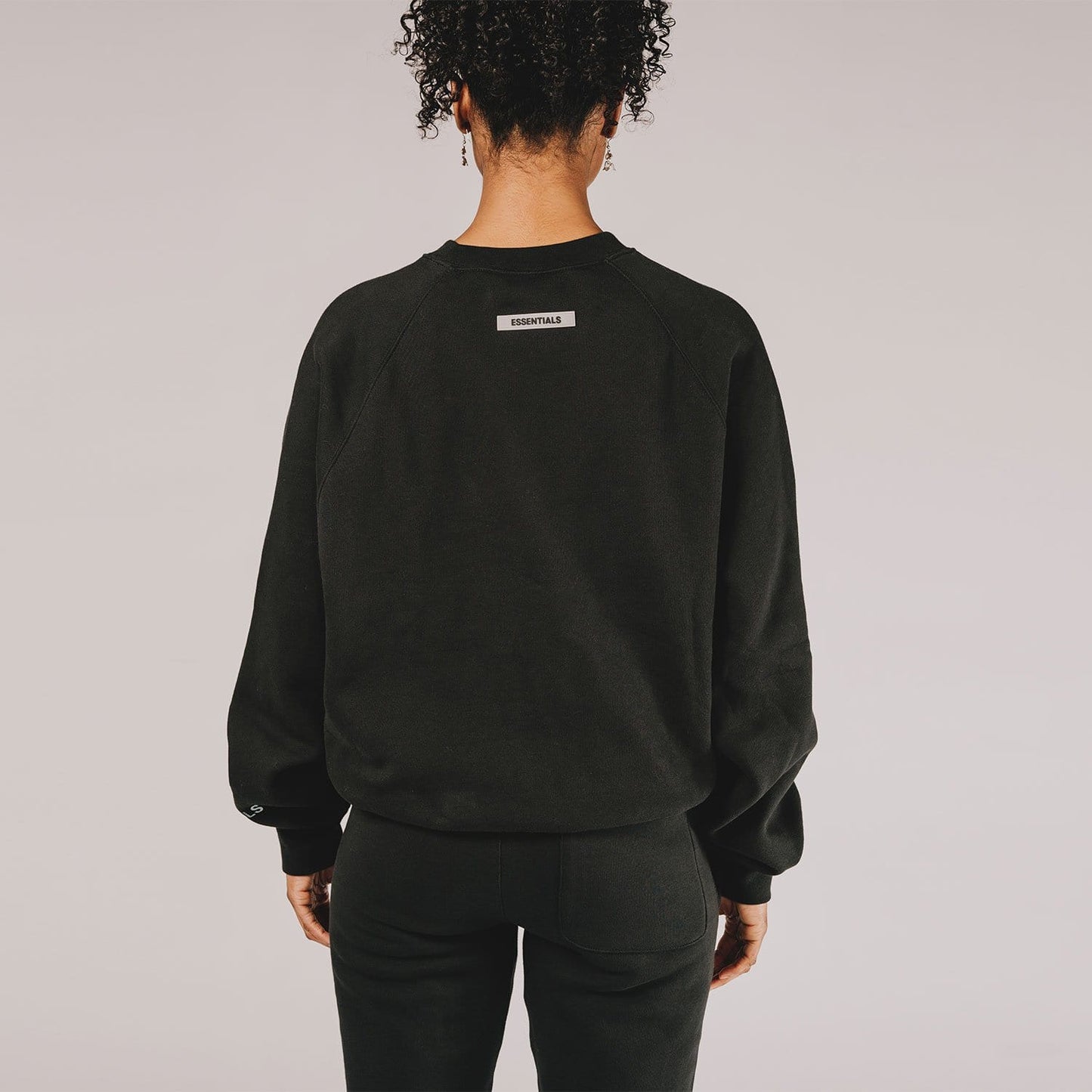 FEAR OF GOD ESSENTIALS 3D Silicon Applique Crewneck Dark Slate/Stretch Limo/Black - Kick Game