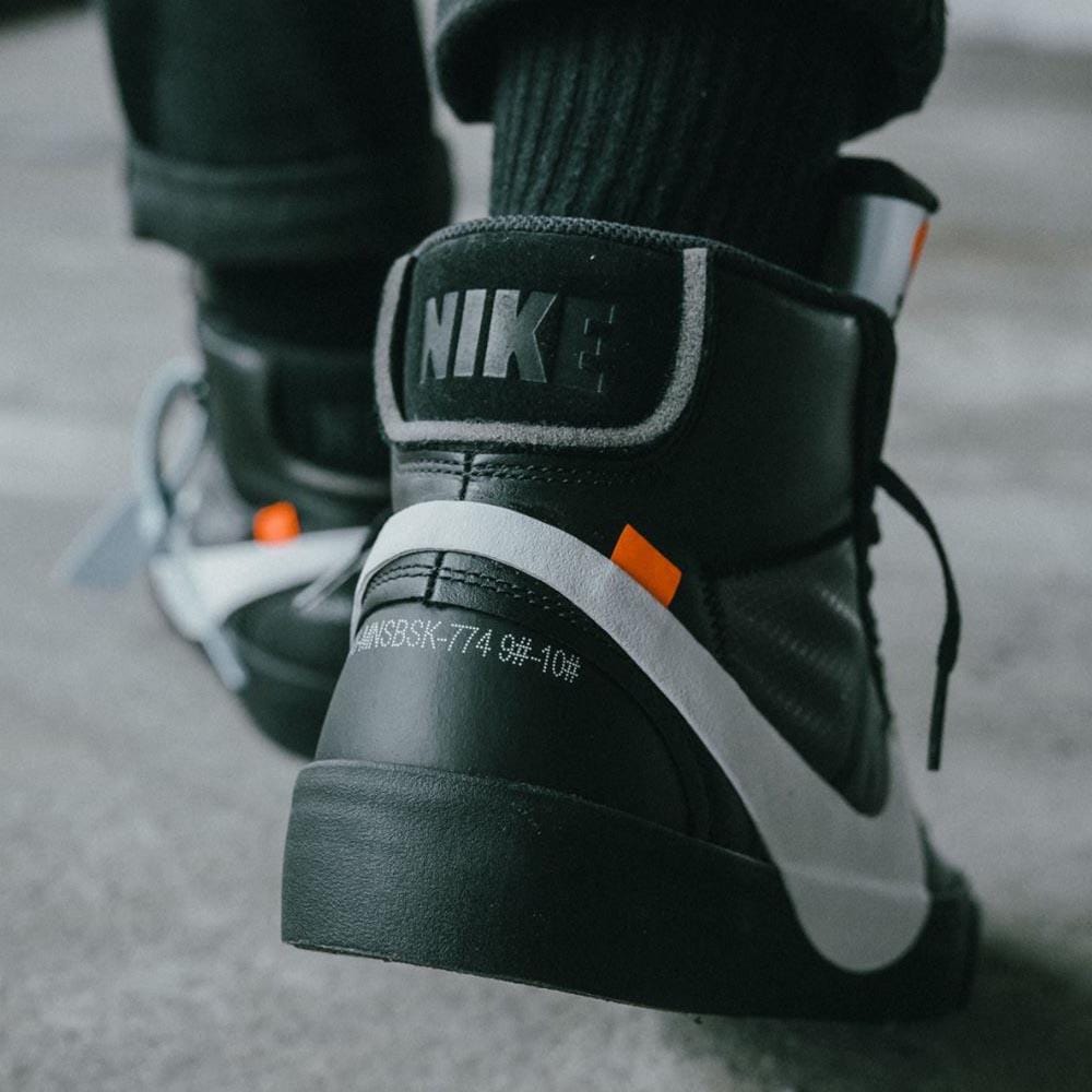 Off-White x Nike Blazer Black SPOOKY PACK - Kick Game