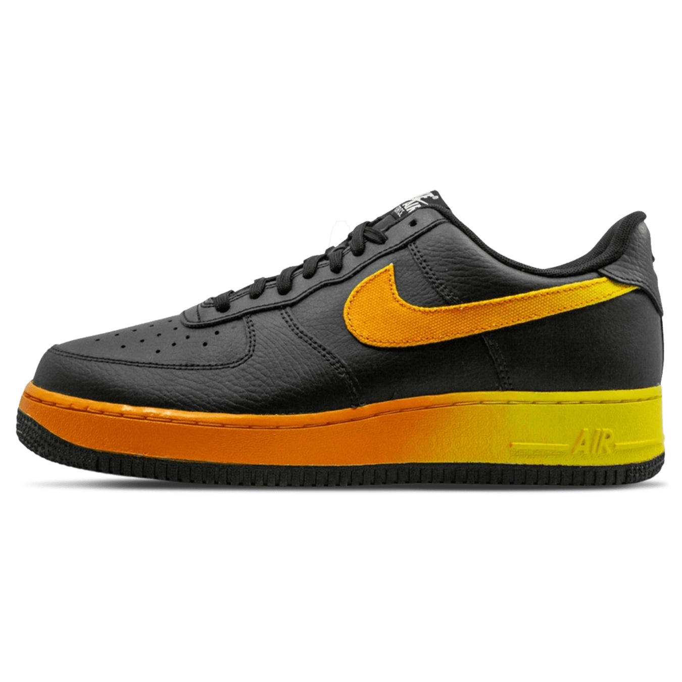 Air force 1 black orange yellow Clearance