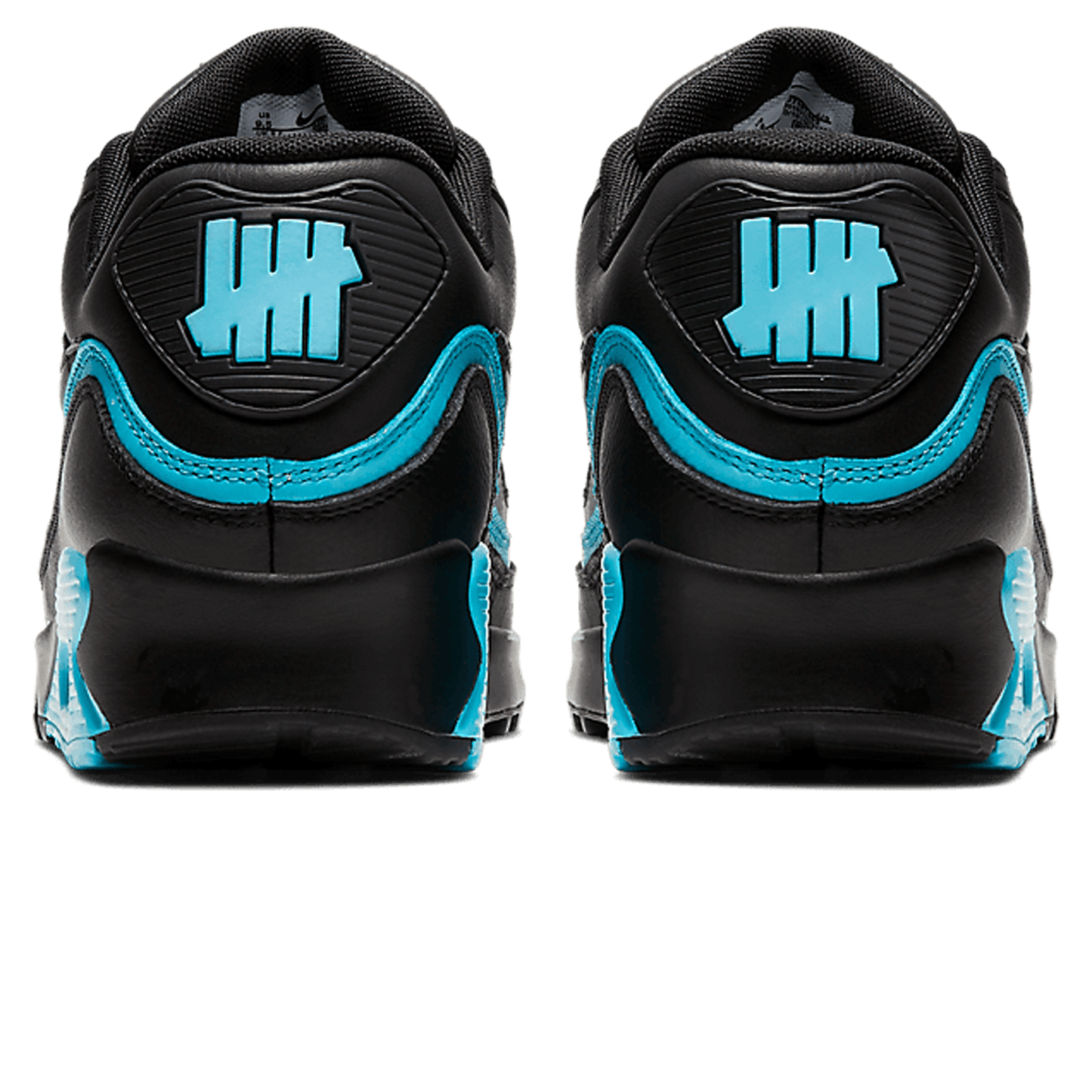 Undefeated x Nike Air Max 90 'Black Blue Fury' - Kick Game