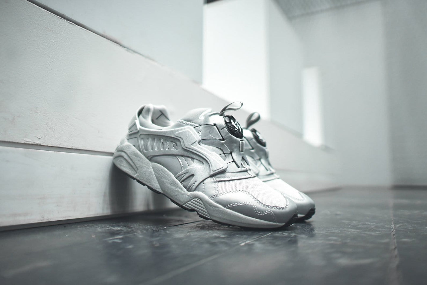 Puma Trinomic Disc Blaze 'All White' - Kick Game
