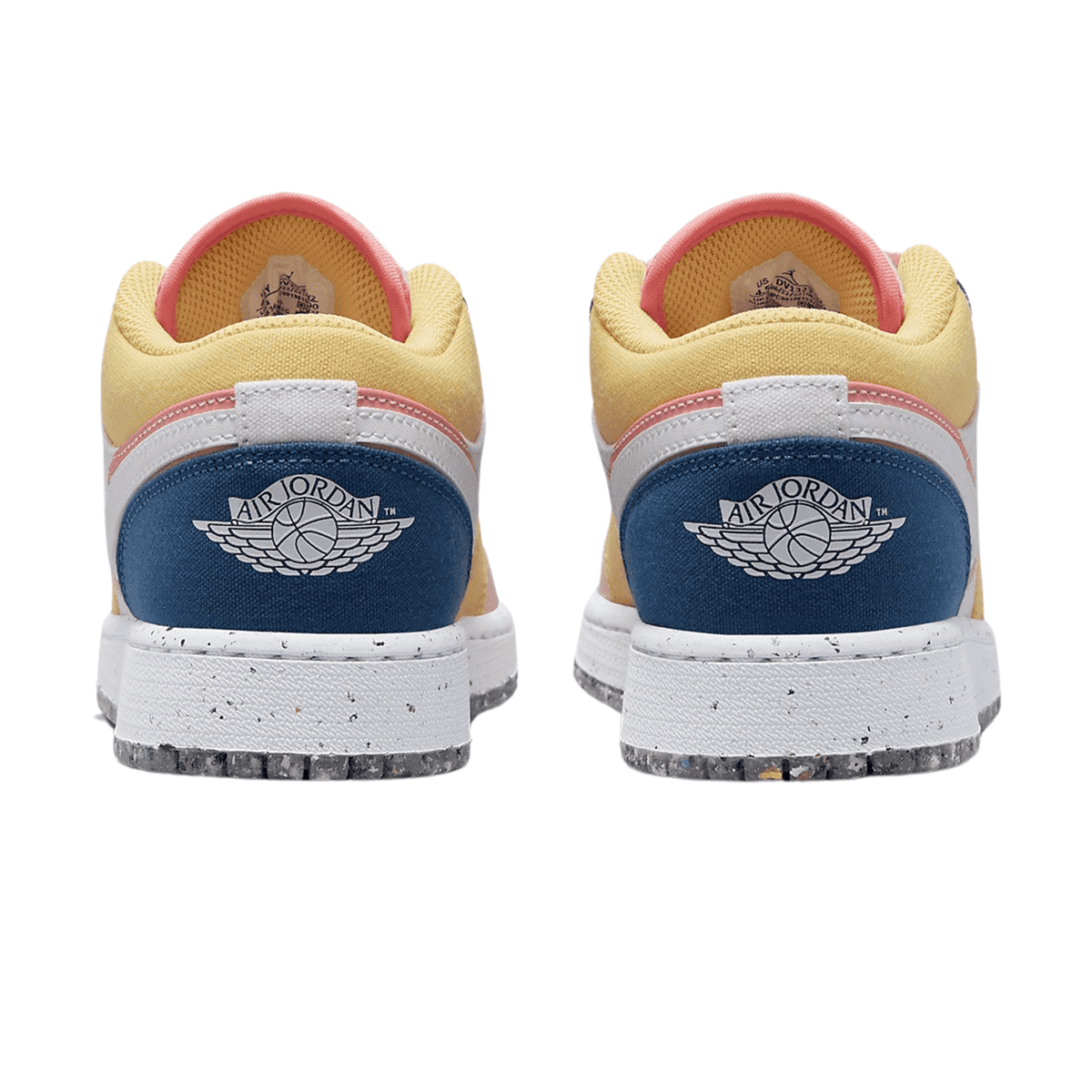 Air Jordan 1 Low SE GS 'Multi-Colour Canvas' - Kick Game