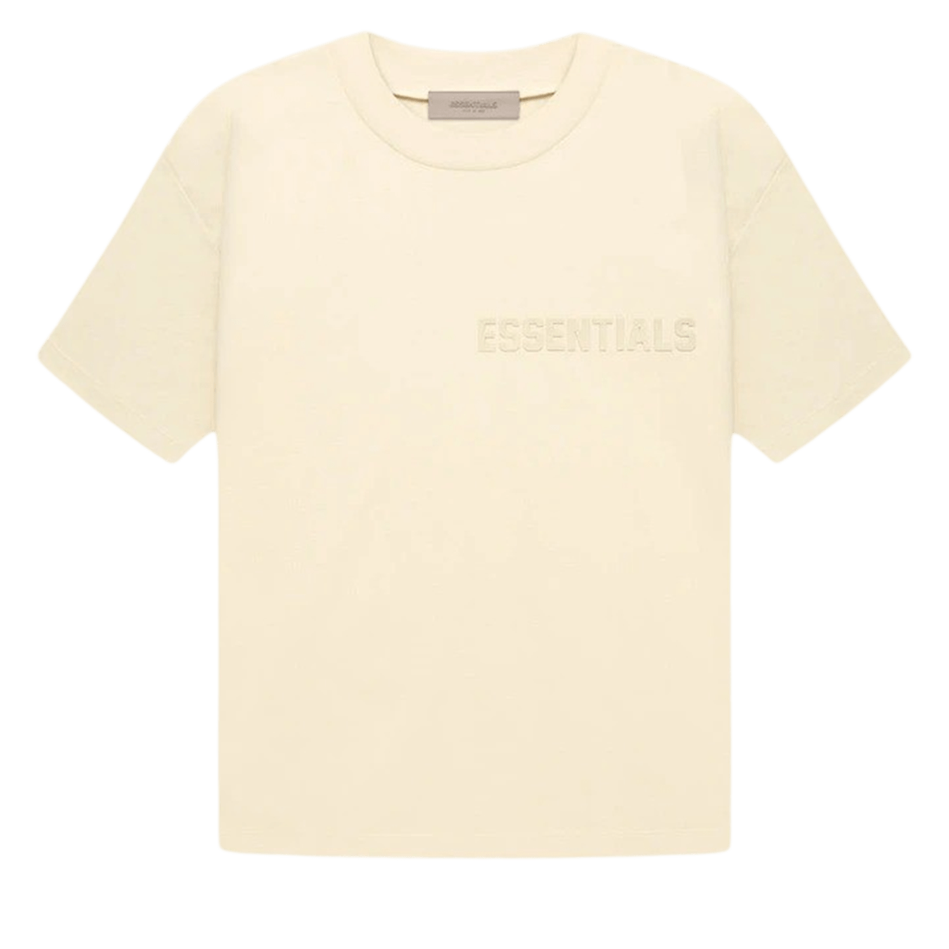 Fear of God Essentials Short-Sleeve Tee 'Egg Shell' - Kick Game
