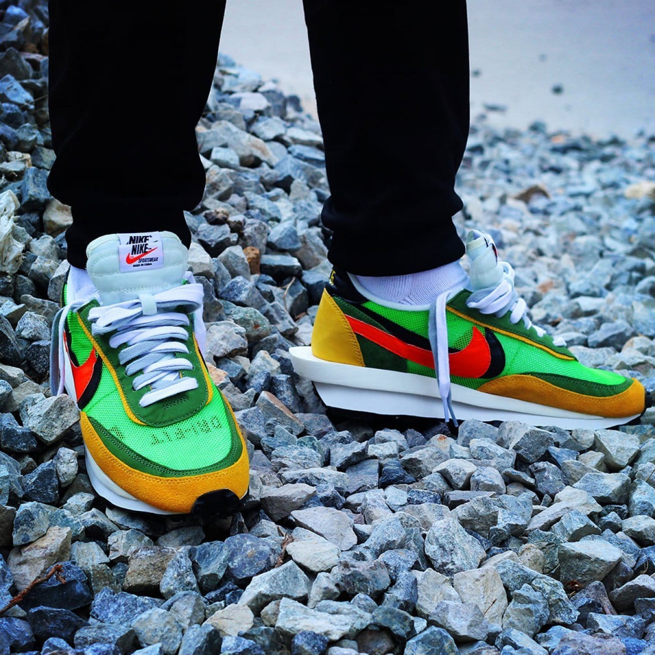 Sacai x Nike LDV Waffle Daybreak Green - Kick Game