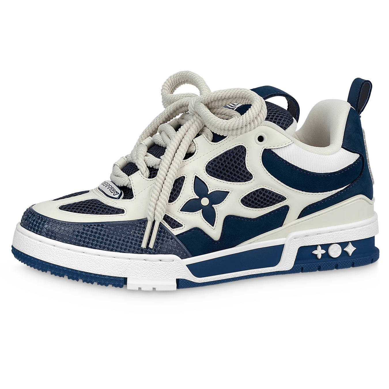 LOUIS VUITTON SKATE SNEAKERS IN NAVY BLUE