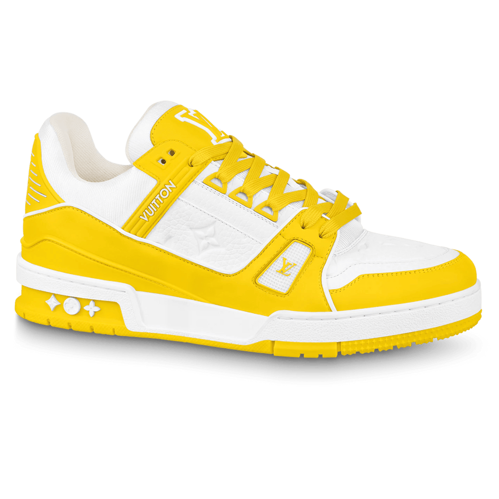 Louis Vuitton Trainer Yellow White Monogram - Kick Game
