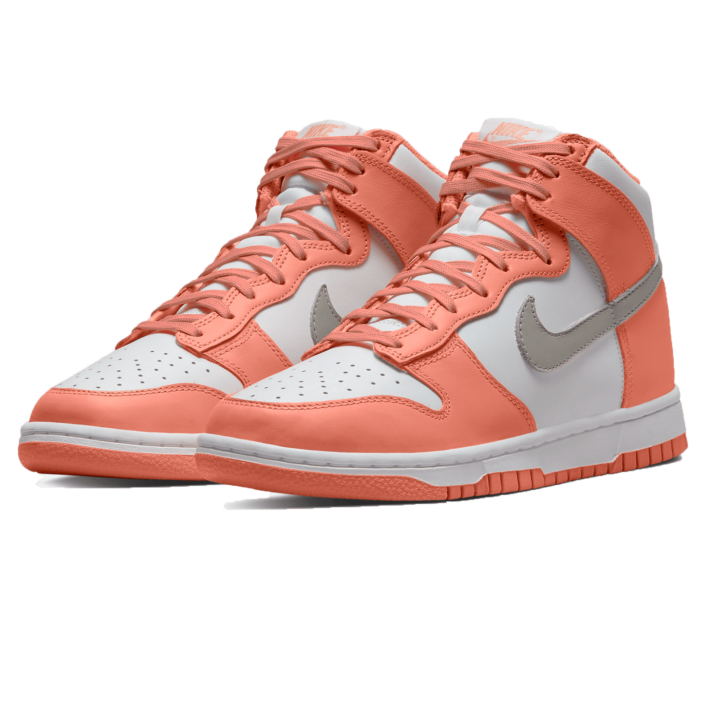 Nike Dunk High Wmns White Salmon - Kick Game