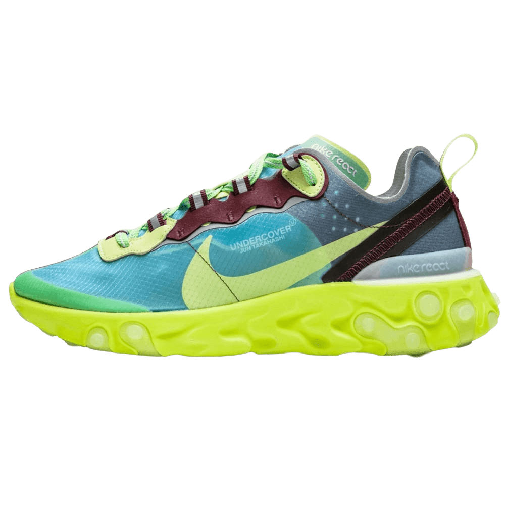 Undercover x Nike React Element 87 Blue Volt Kick Game