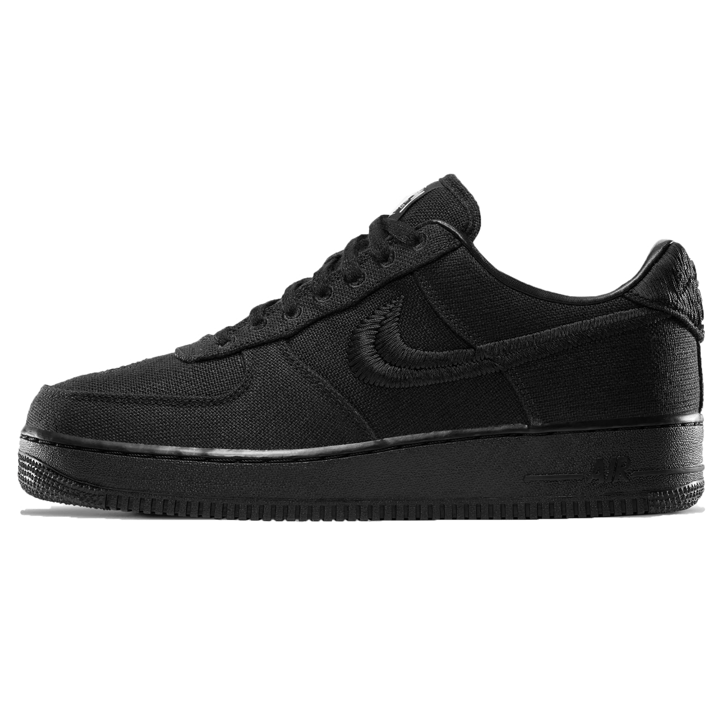 Stussy x Nike Air Force 1 Low 'Triple Black' - Kick Game