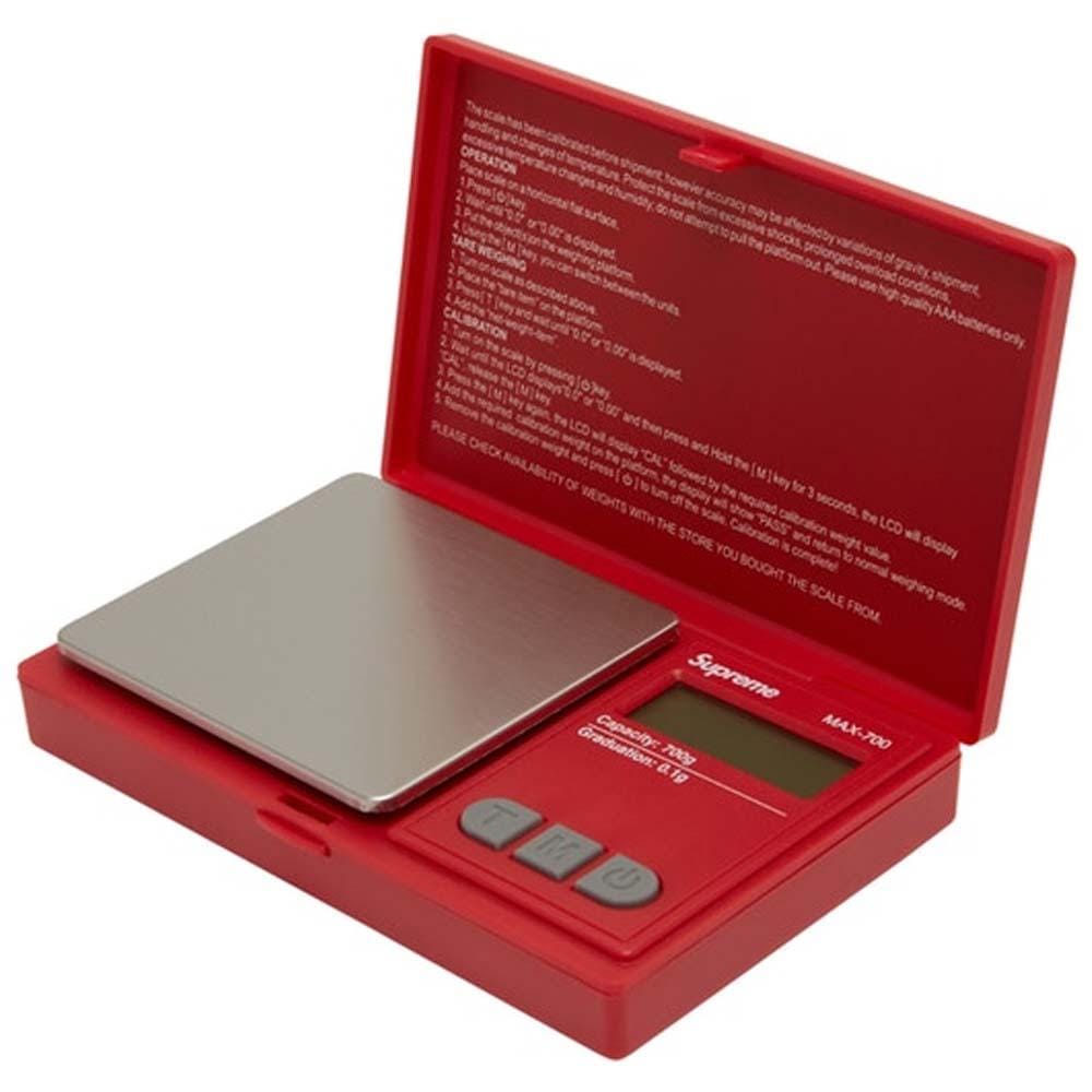 Supreme AWS MAX-700 Digital Scale Red - Kick Game