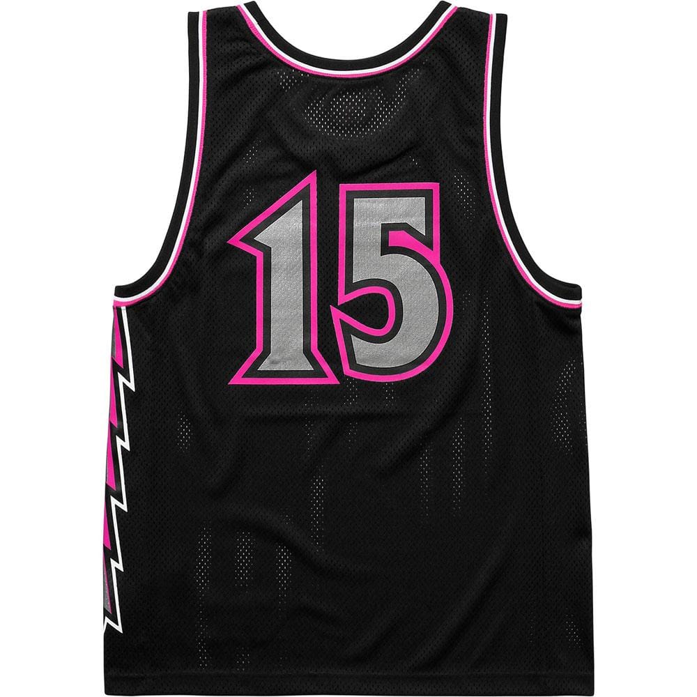 Supreme Bolt Basketball Jersey Black - Kick Game