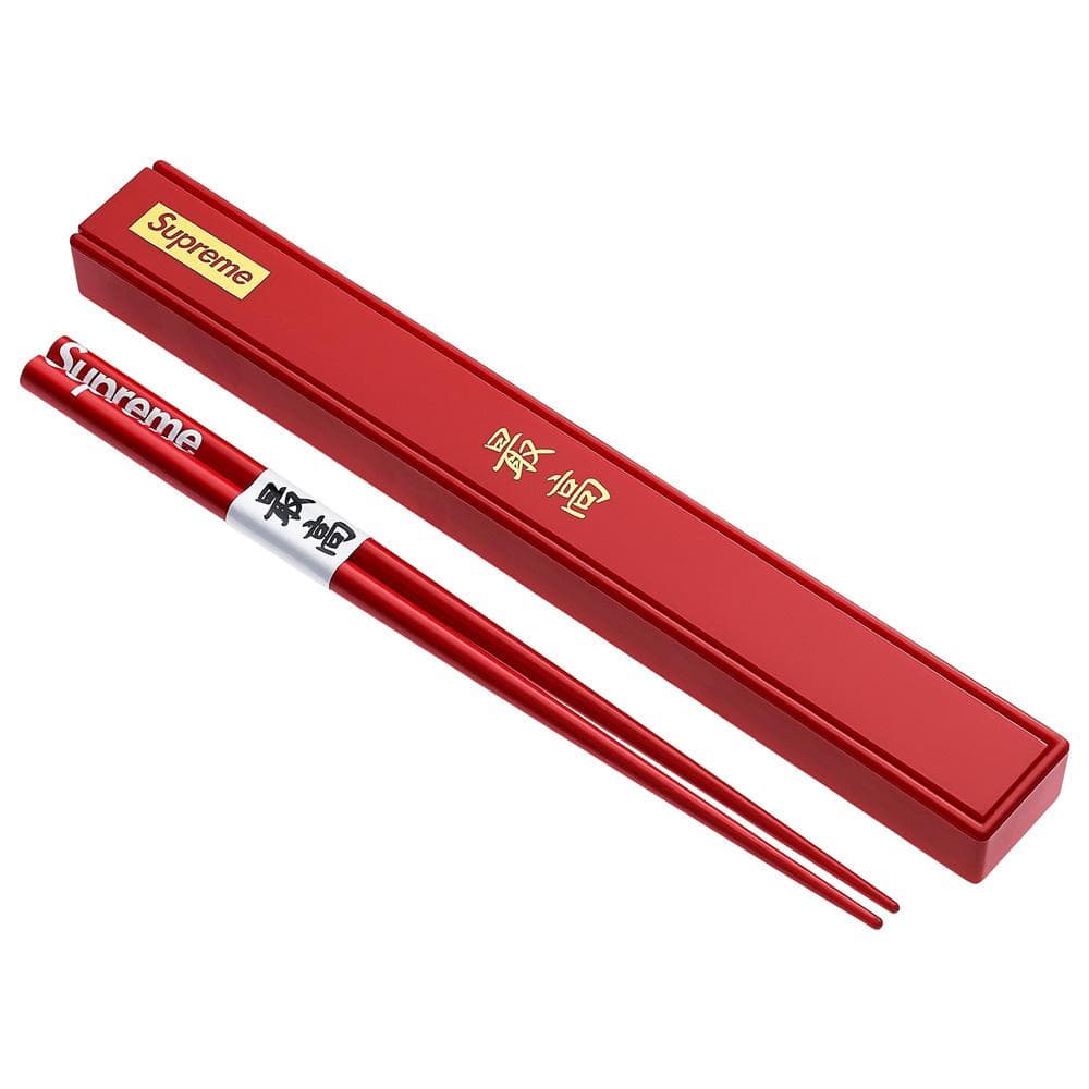 シュプリーム チョップスティックス セット 赤黒2色セット Supreme Chopstick Set (FW23) - $48