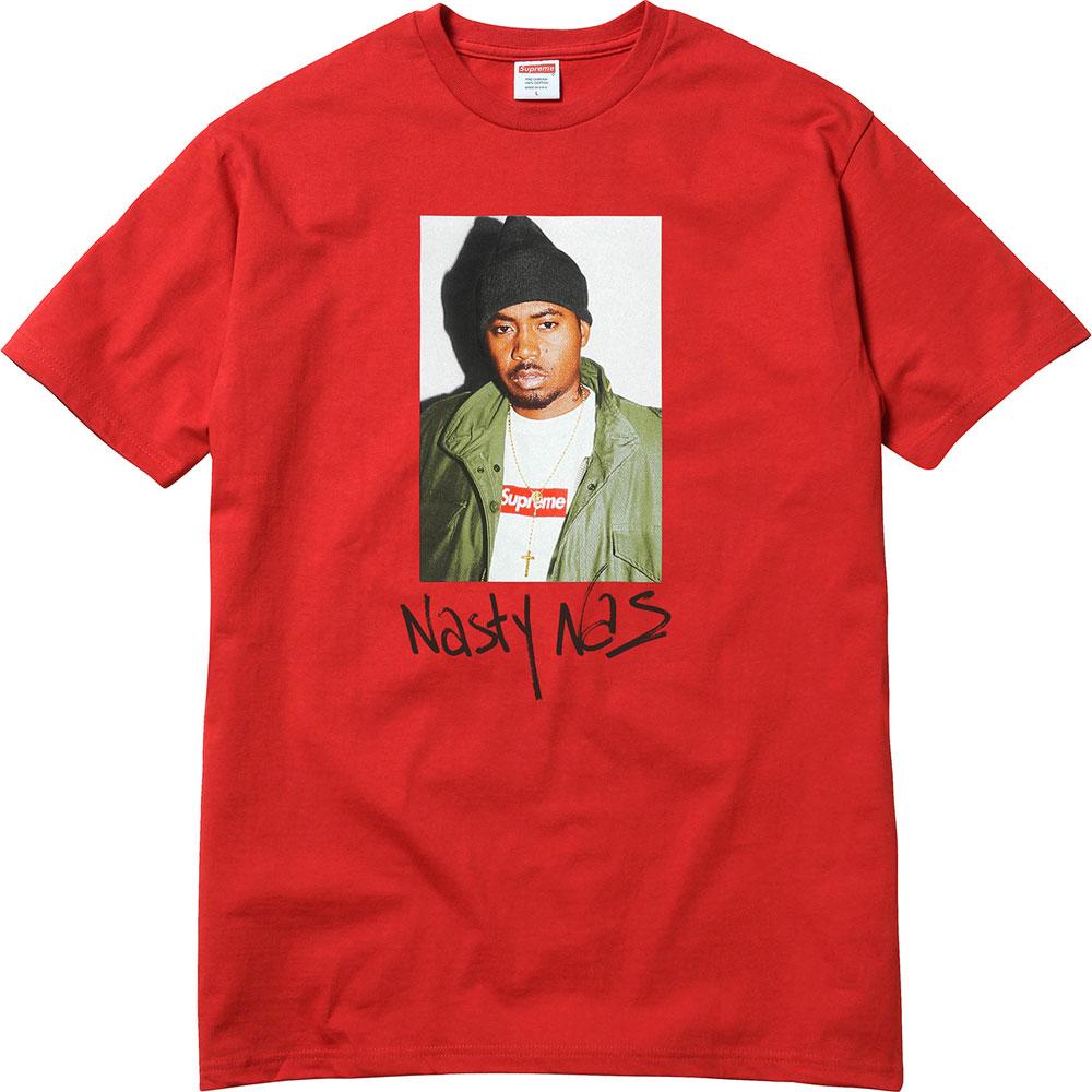 Supreme Nas Tee - Red - Kick Game