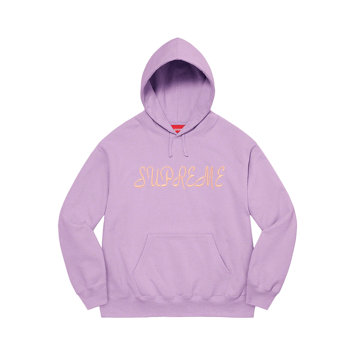Supreme Script Hooded Sweatshirt 'Violet' - Kick Game