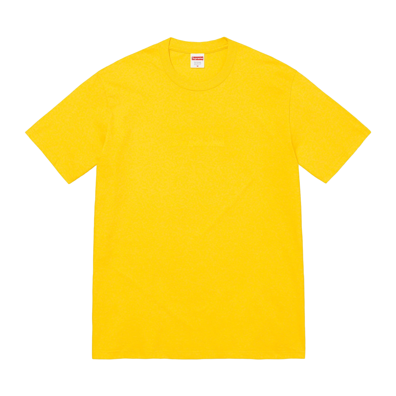 Supreme t shirt yellow sales