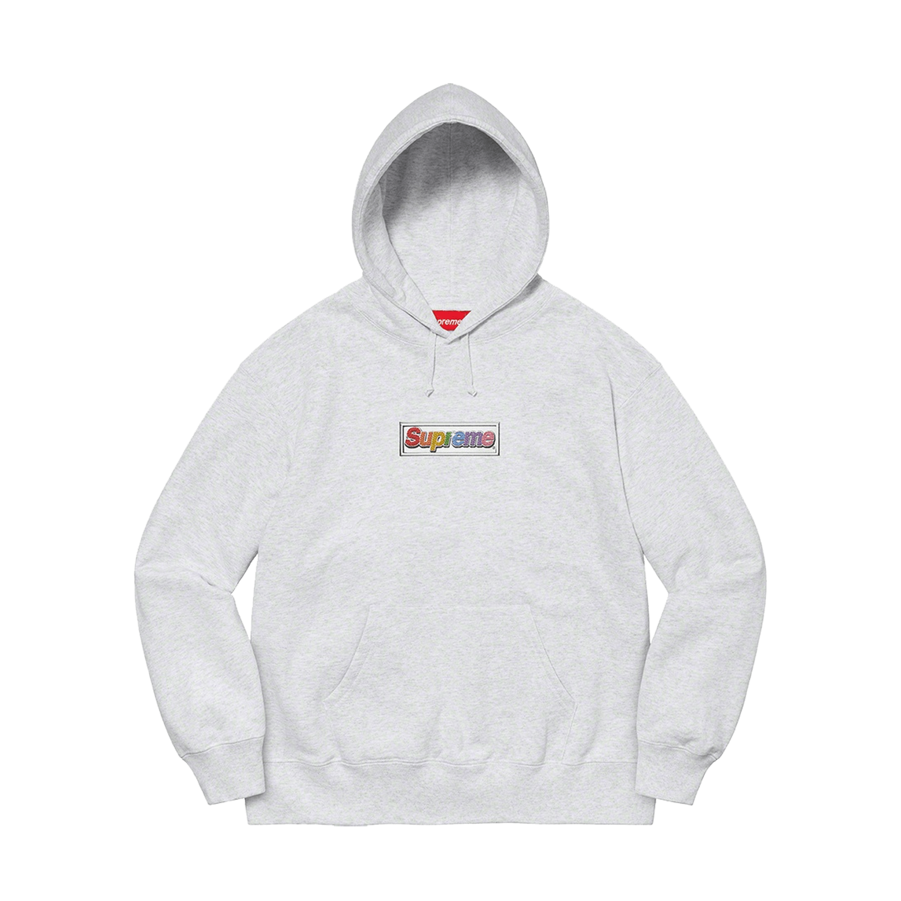Ash grey box logo store