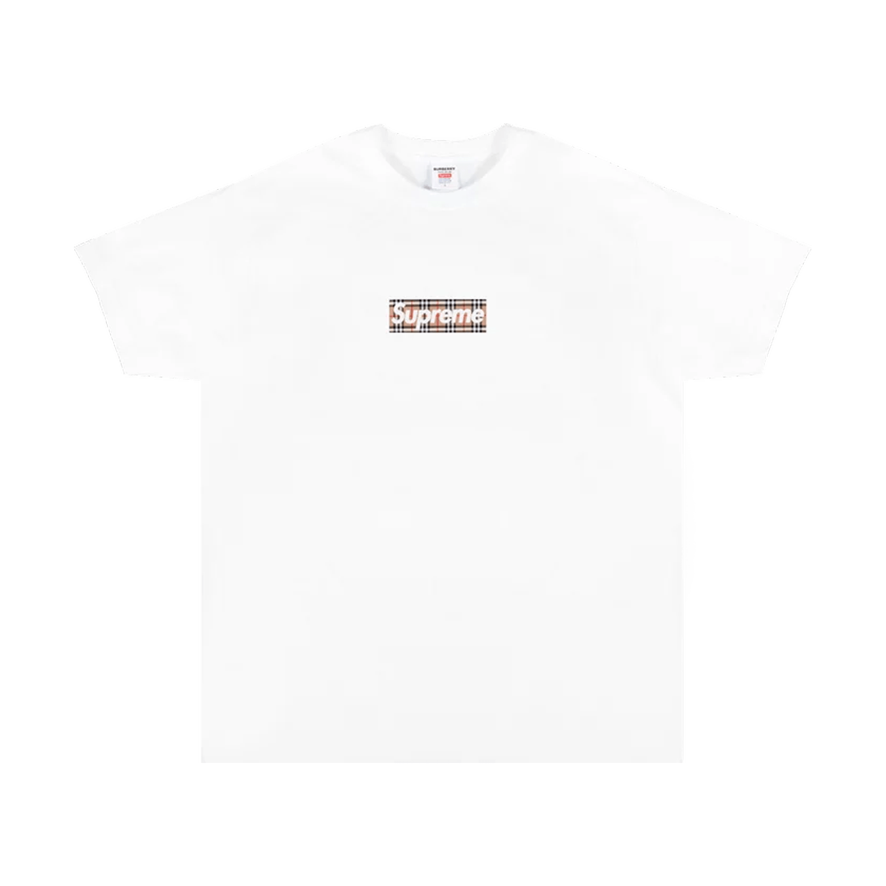 Supreme × Burberry Box Logo Tee White Buy Supreme x Burberry Box Logo Tee 'White' - SS22T1 WHITE