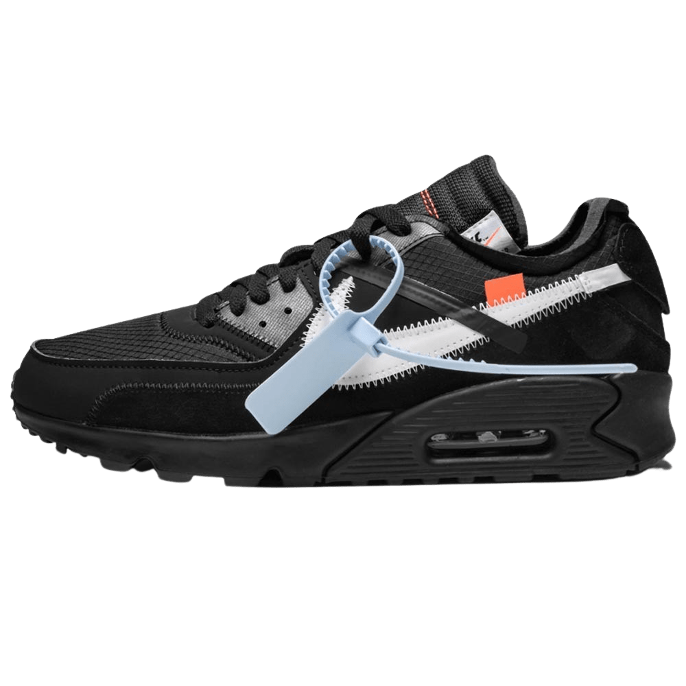 Off-White x Nike Air Max 90 Black - Kick Game