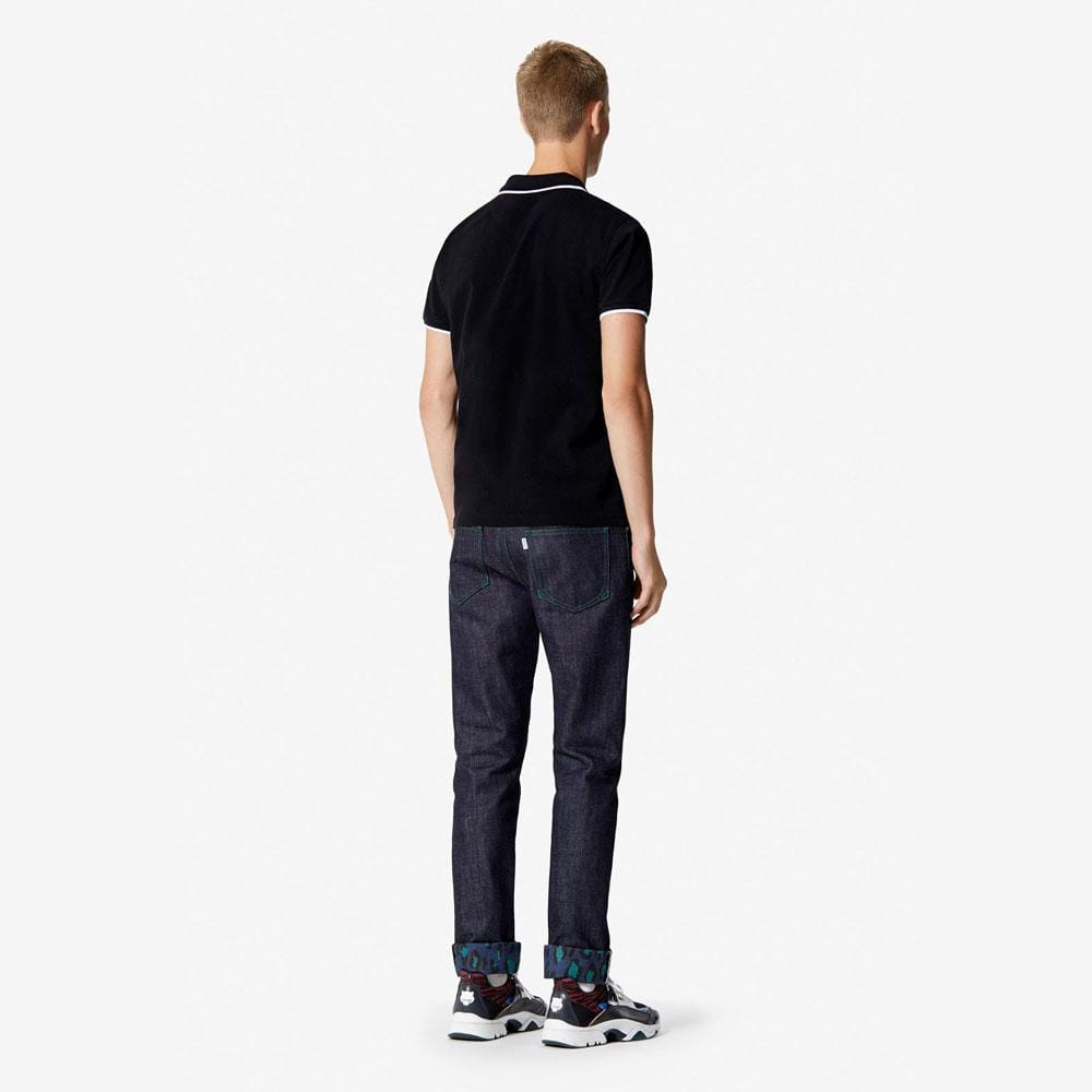 Kenzo Slim Fit Tiger Polo Shirt "Black" - Kick Game