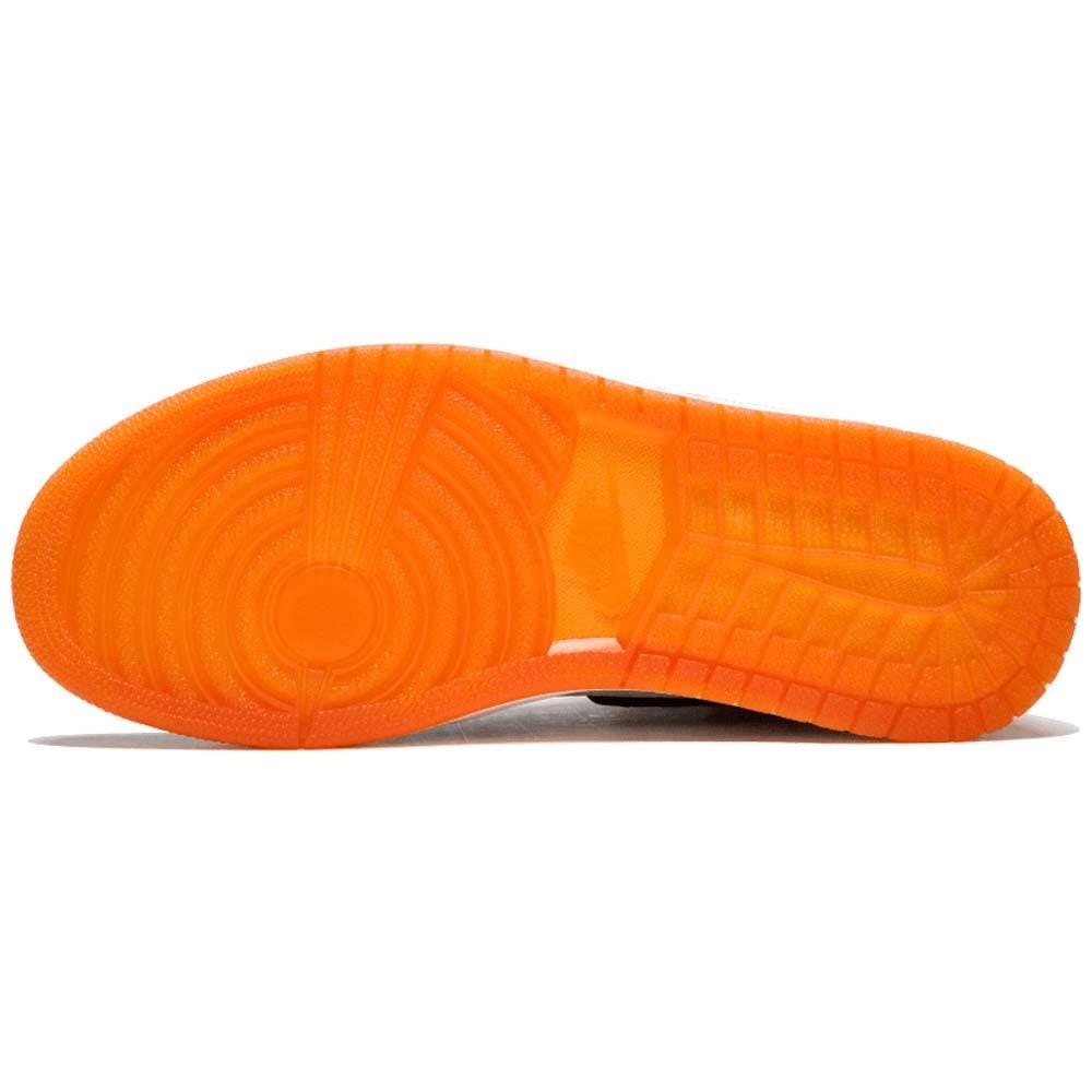 Air Jordan 1 WMNS Satin 'Shattered Backboard' Orange Black - Kick Game