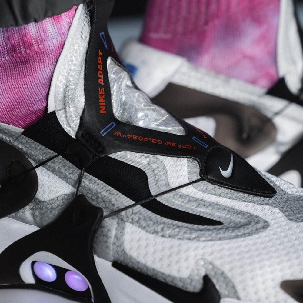 Nike Adapt Huarache White Black - Kick Game