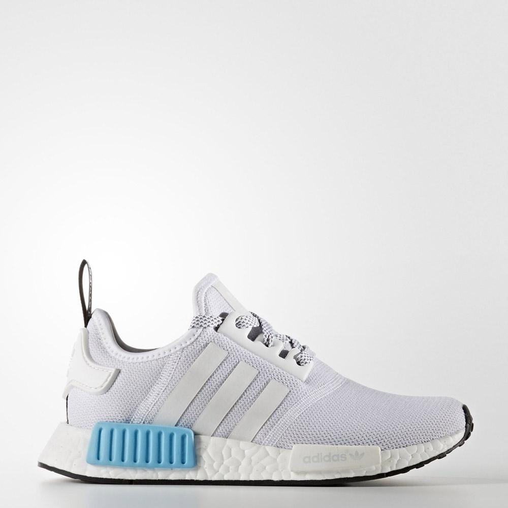 Adidas NMD_R1 Kids White-Bright Cyan - Kick Game